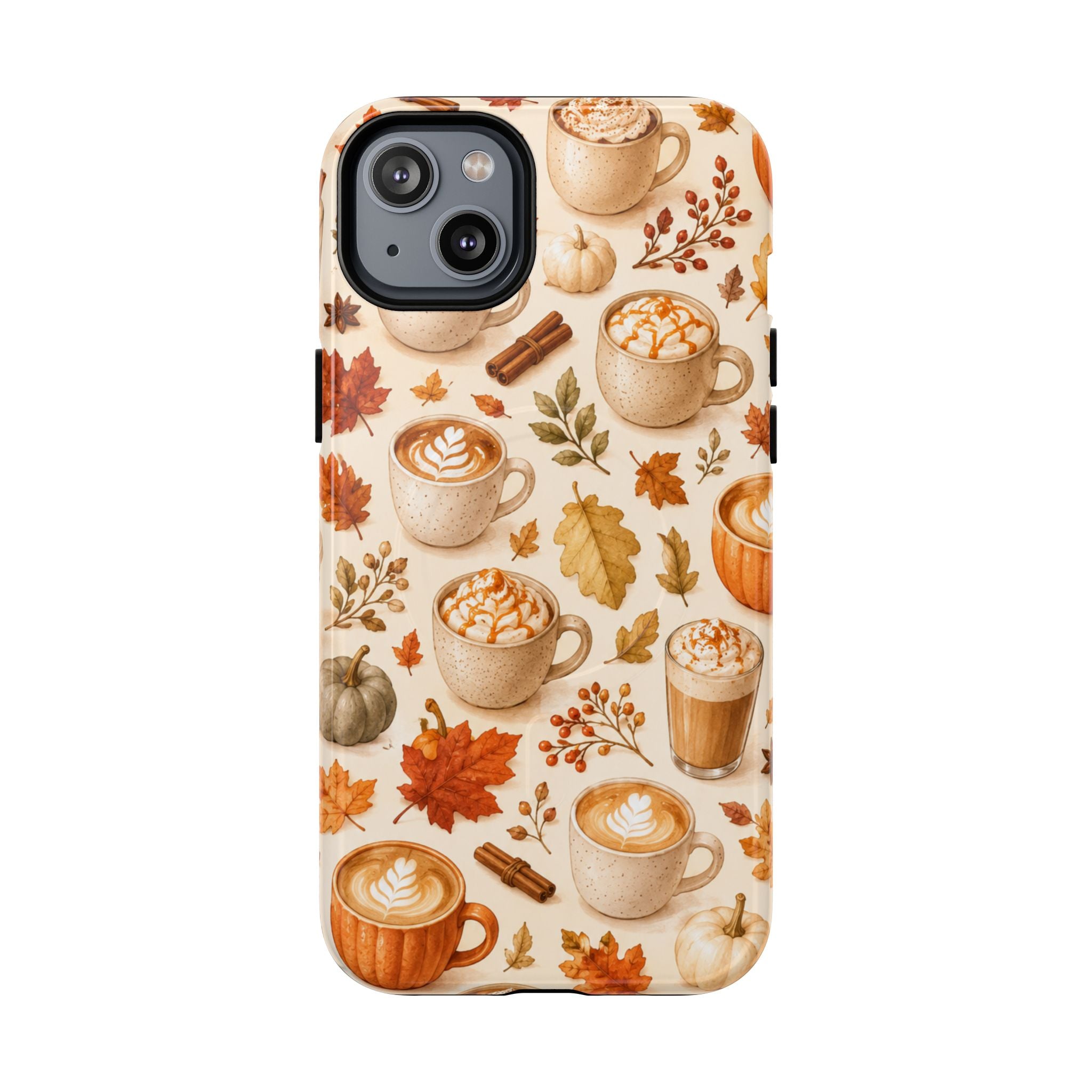Fall in Love Latte-Tough Magnetic Phone Case