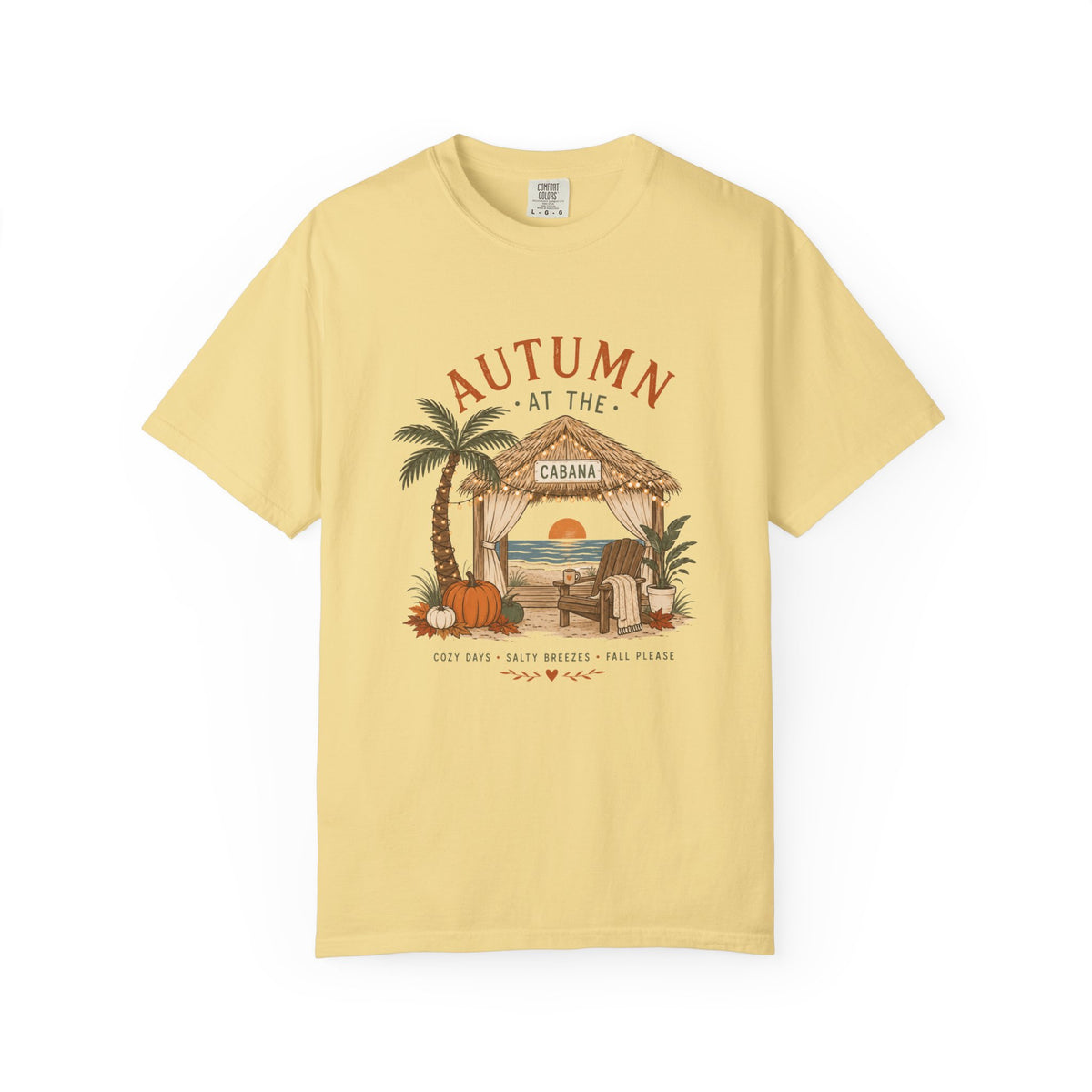 Autumn at the Cabana – Comfort Colors® Tee