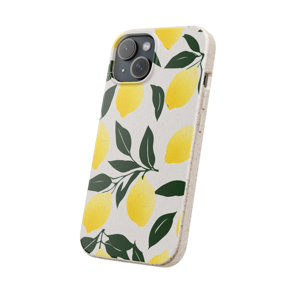 Lemon Escape - Eco-Friendly Biodegradable Phone Case