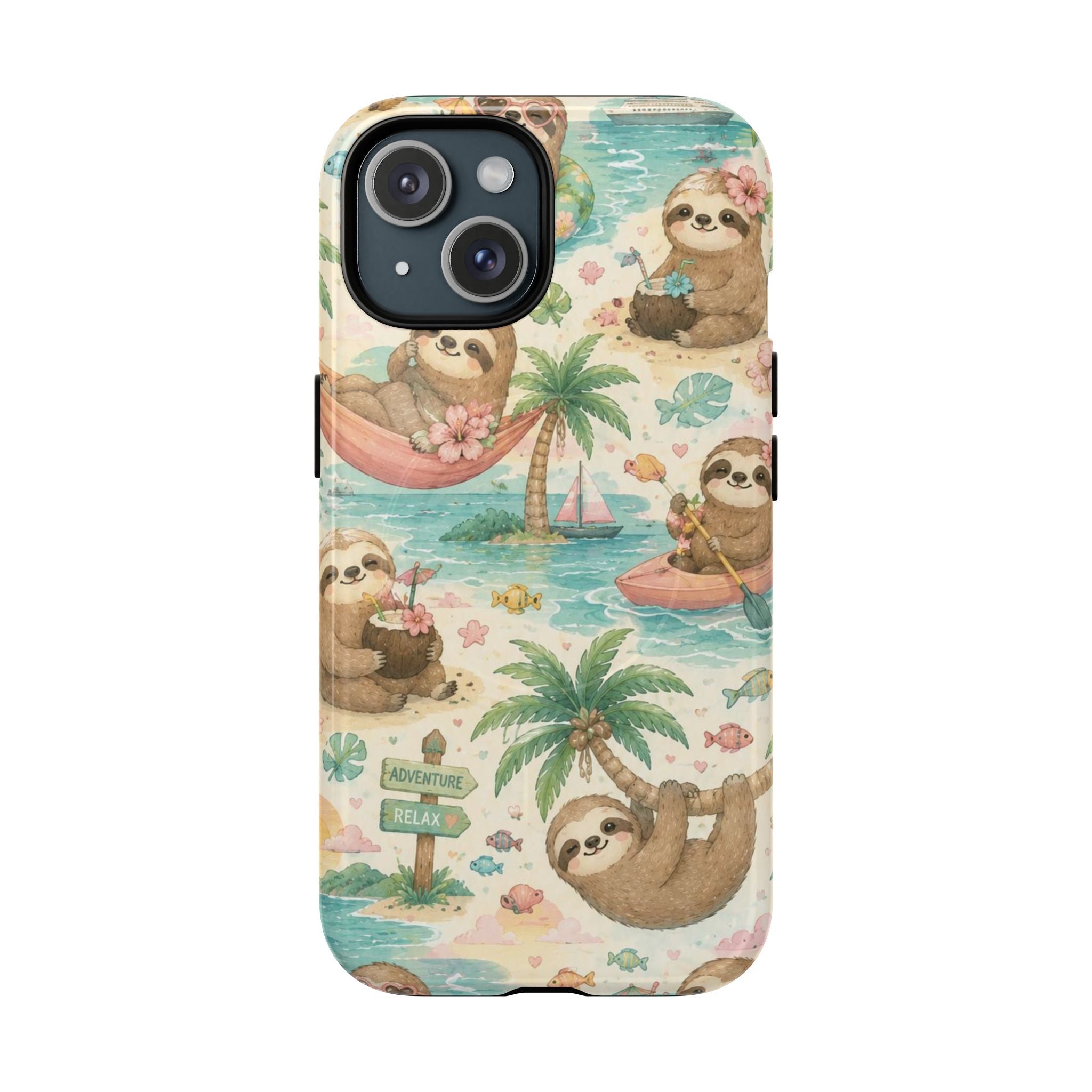 Hangin' In There, Babe- Tough Magnetic Phone Case