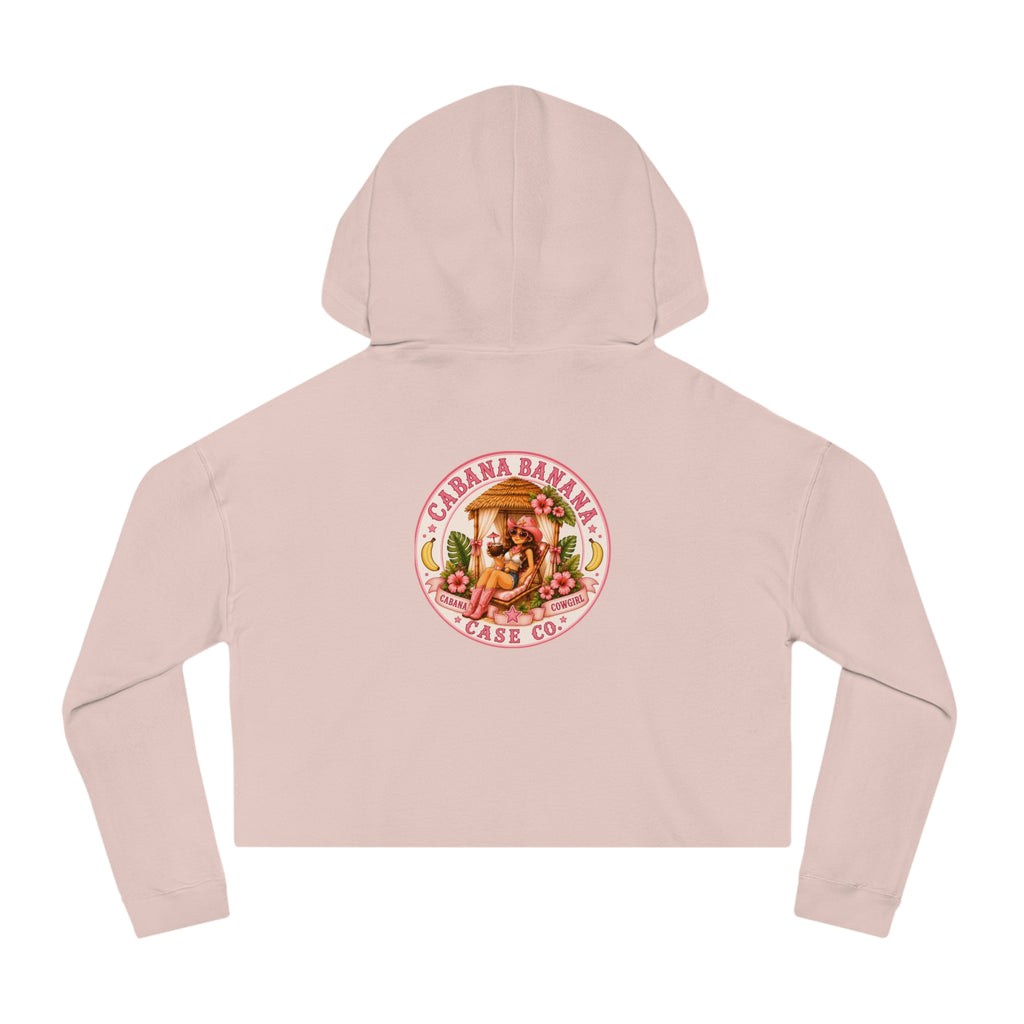 Cabana Cowgirl Cropped Hoodie