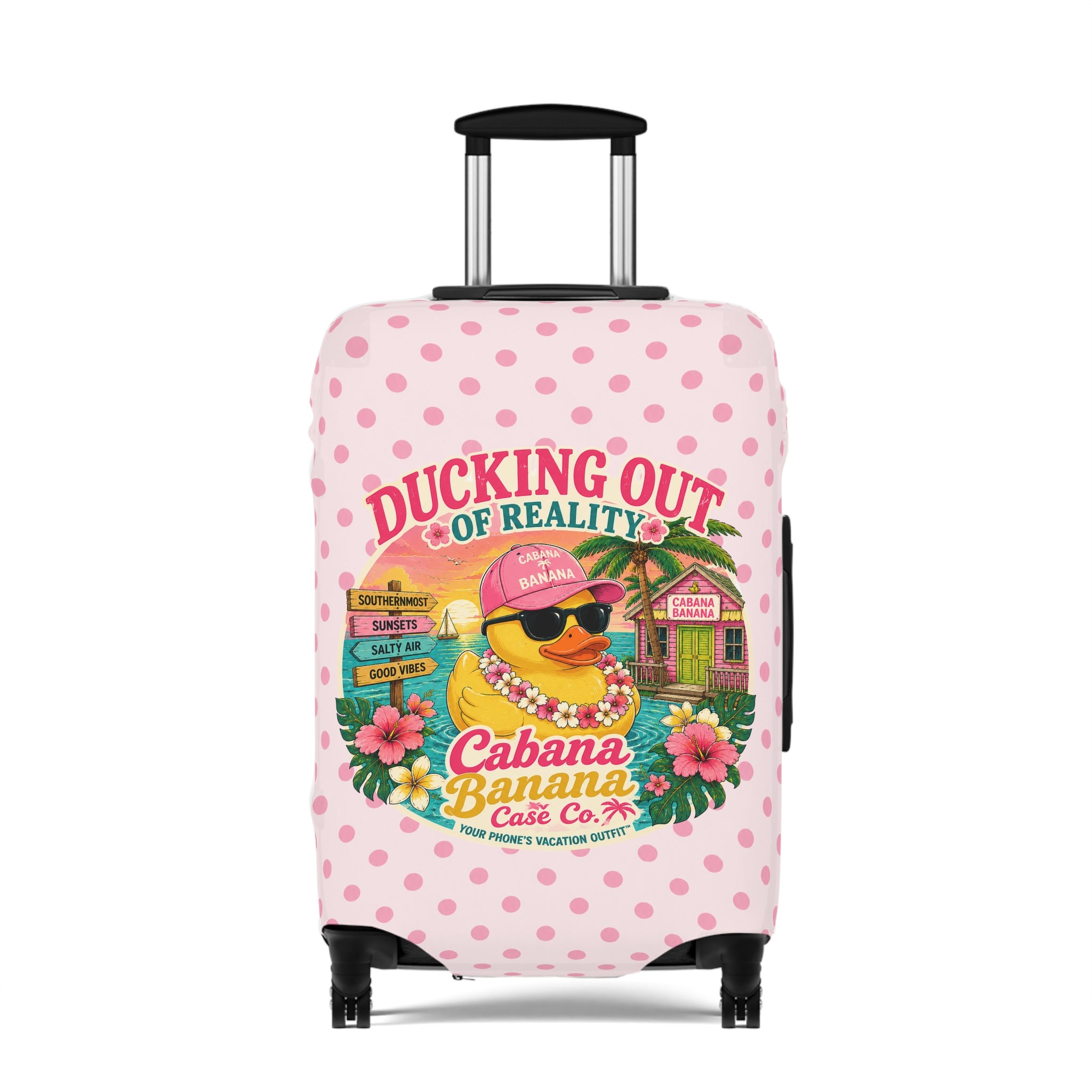Ducking Out of Reality -Luggage Protector