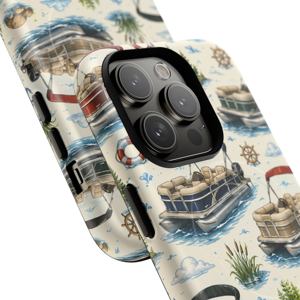 The Pontoon Cabana Club- Tough Magnetic Phone Case