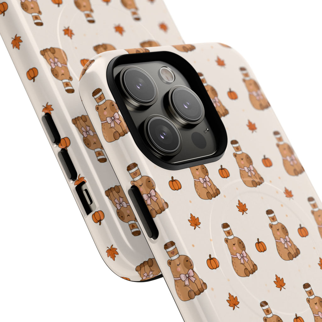 Pumpkin Patch Capy – Tough Magnetic Phone Case