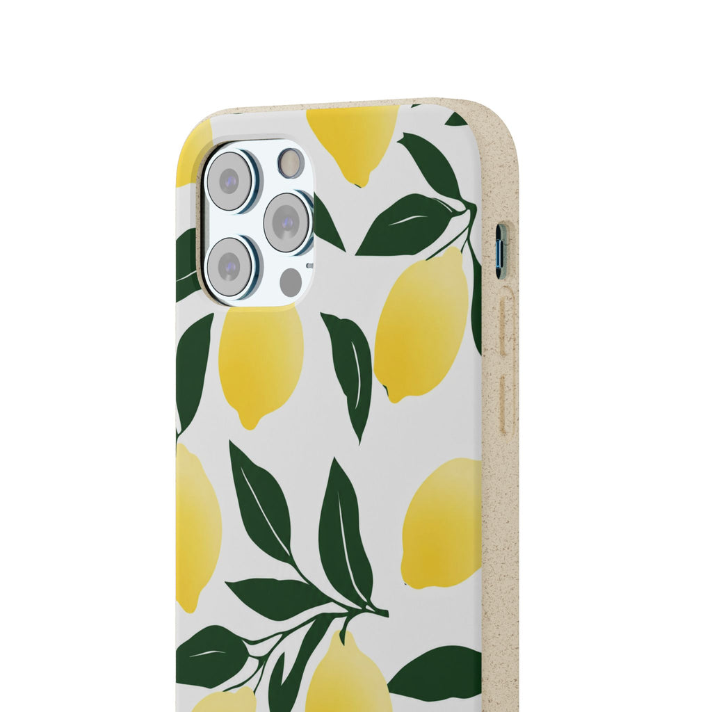 Lemon Escape - Eco-Friendly Biodegradable Phone Case