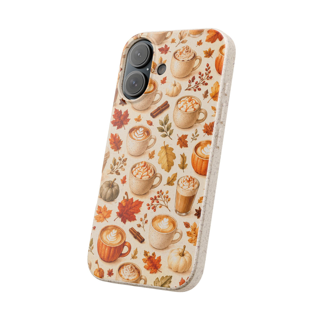 Fall in Love Latte- Eco-Friendly Biodegradable Phone Case