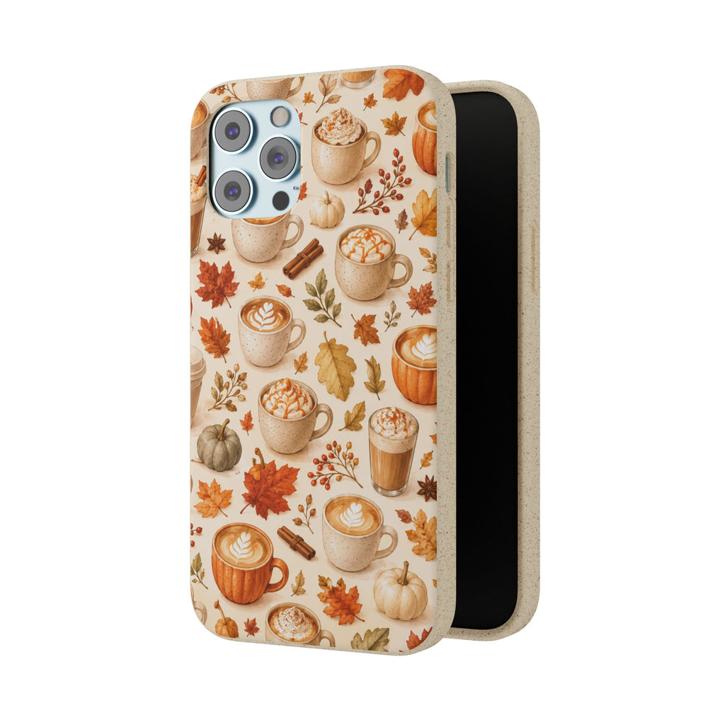 Fall in Love Latte- Eco-Friendly Biodegradable Phone Case