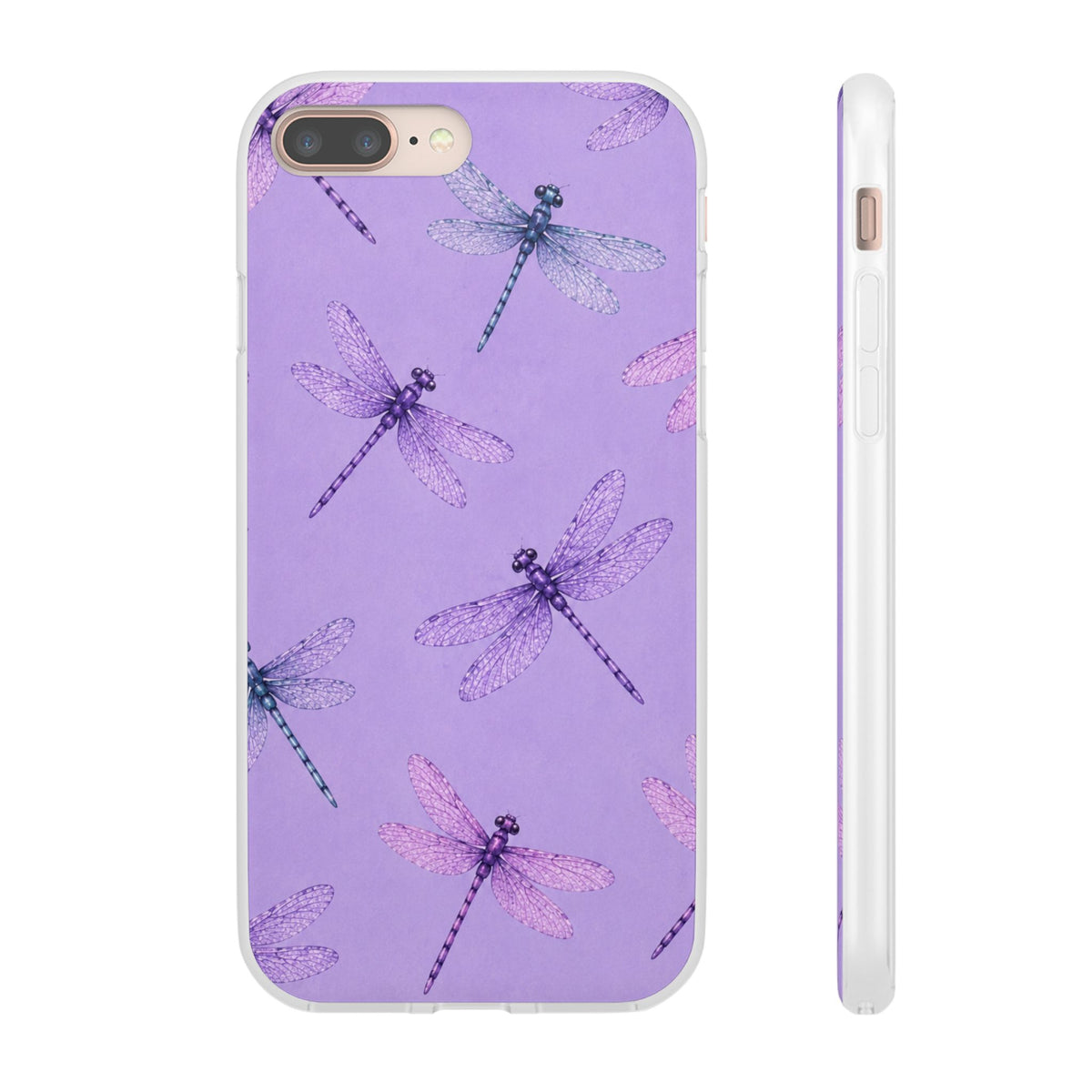Lavender Dragonfly Dreams-Flexi iPhone & Samsung Phone Case