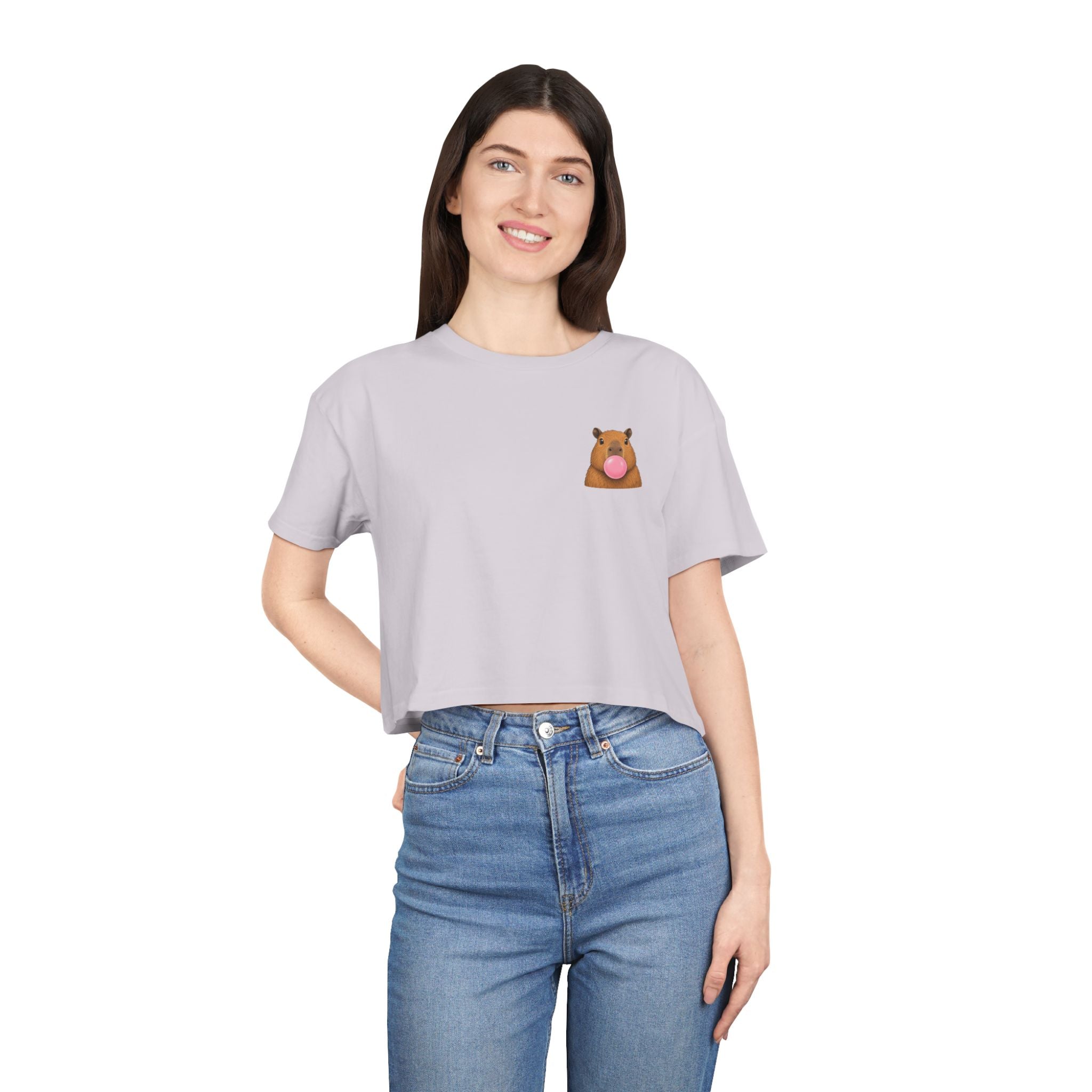 Capy Cabana- Crop Tee