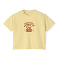 Powered by Pumpkin Spice-Boxy tee