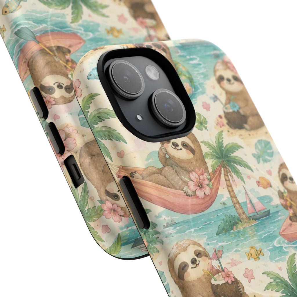 Hangin' In There, Babe- Tough Magnetic Phone Case