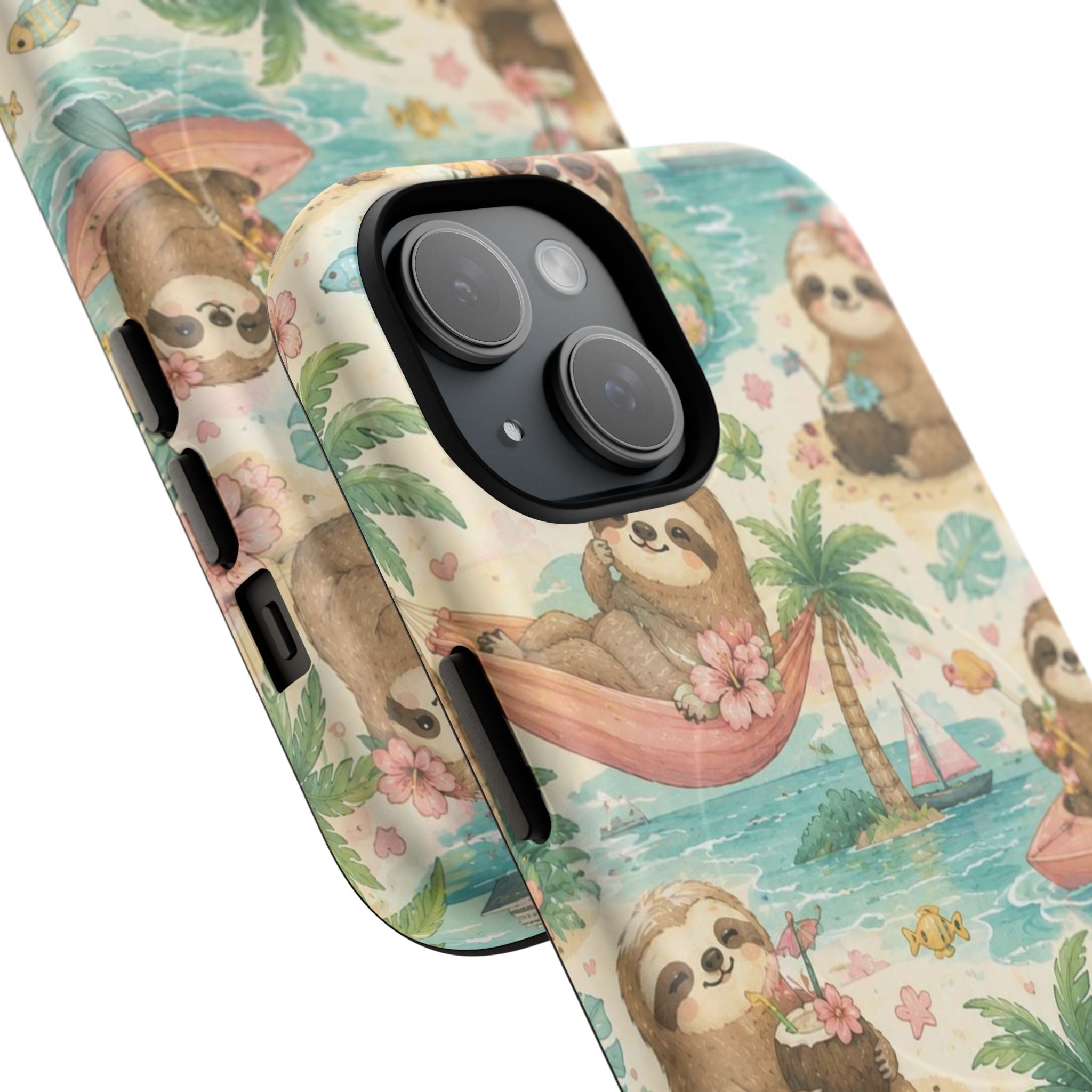 Hangin' In There, Babe- Tough Magnetic Phone Case