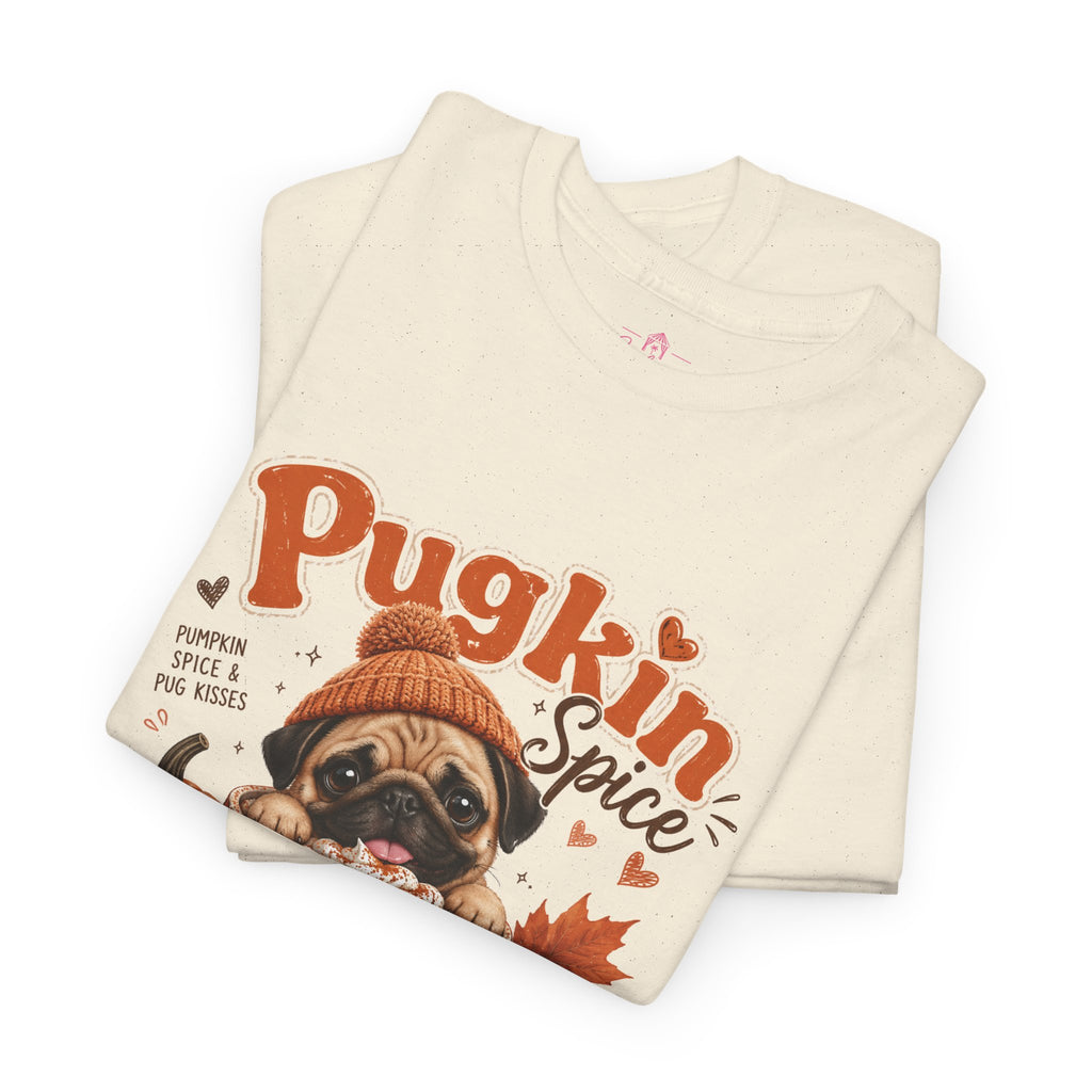 Pugkin Spice Pug – T-Shirt