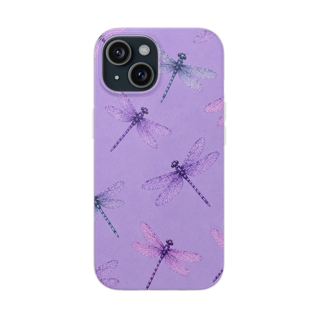 Lavender Dragonfly Dreams-Flexi iPhone & Samsung Phone Case