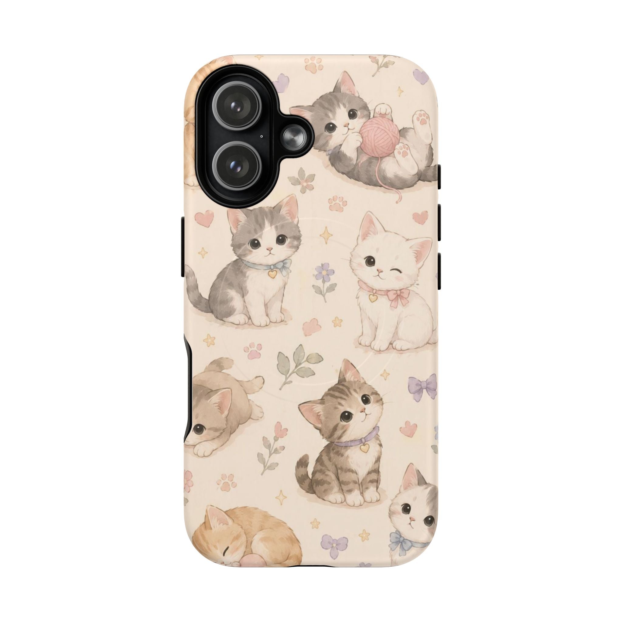 Kitten Cabana Club -Tough Magnetic Phone Case