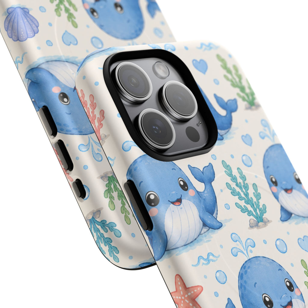 Whale Watching from the Cabana- Tough Magnetic Phone Case