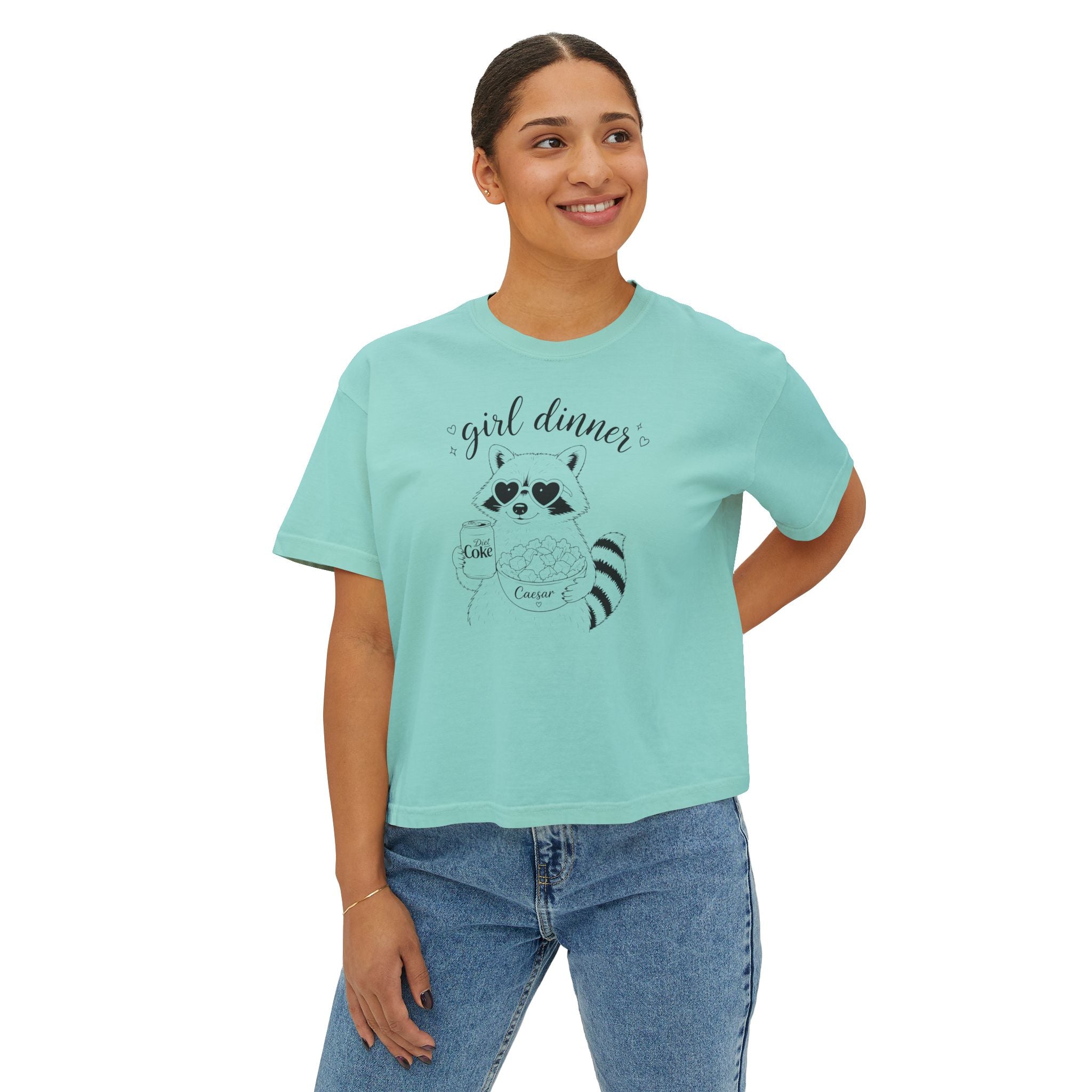 Girl Dinner -Boxy Tee