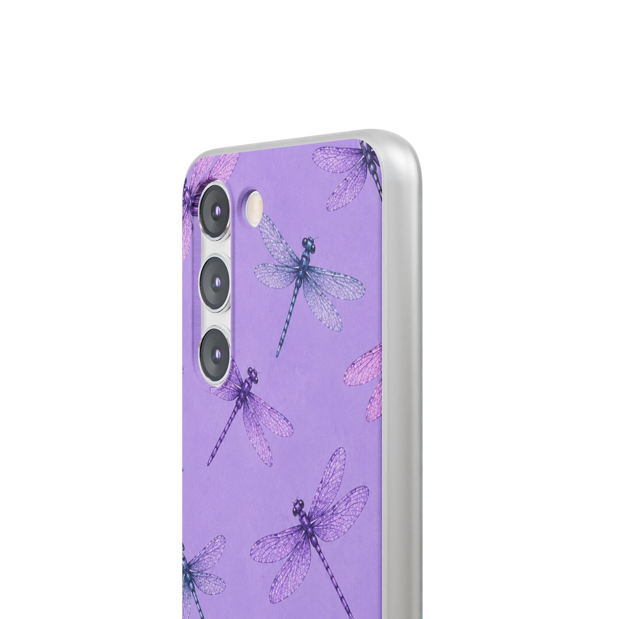 Lavender Dragonfly Dreams-Flexi iPhone & Samsung Phone Case