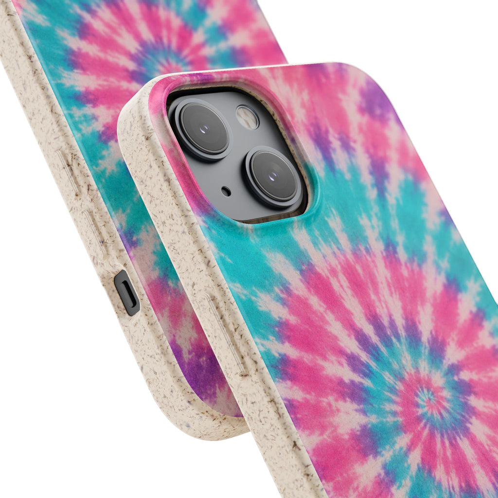 Cabana Tie-Dye – Eco-Friendly Biodegradable Phone Case