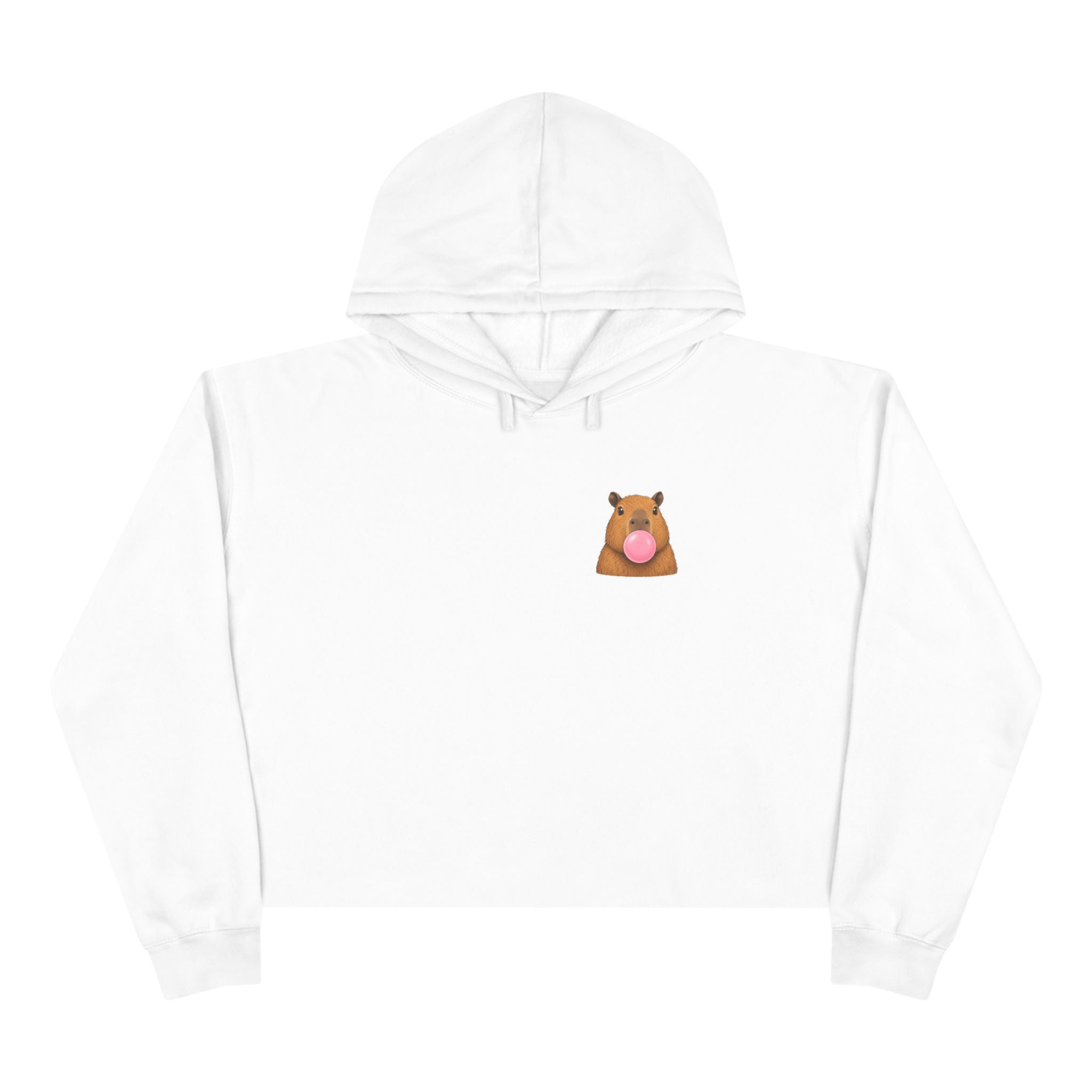 Capy Cabana- Crop Hoodie
