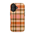 Hello Fall Plaid -Tough Magnetic Phone Case