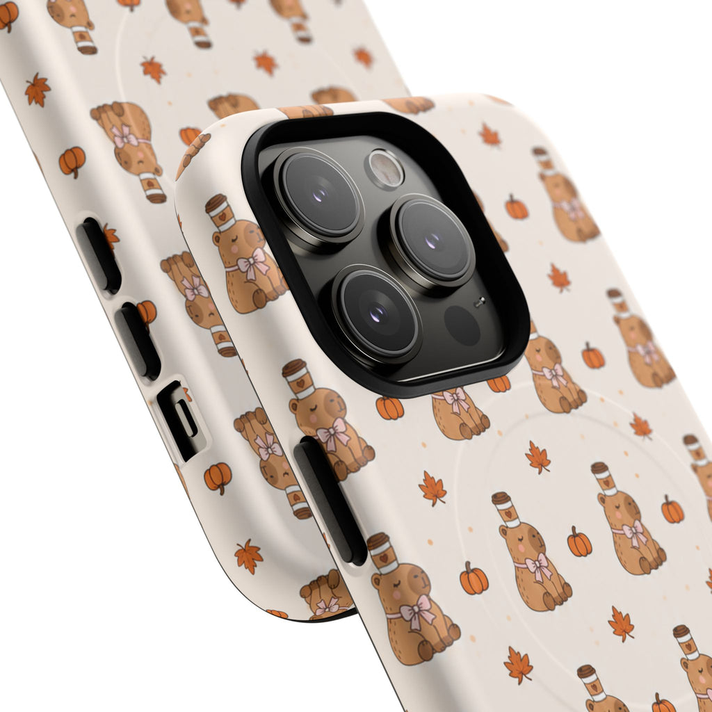 Pumpkin Patch Capy – Tough Magnetic Phone Case