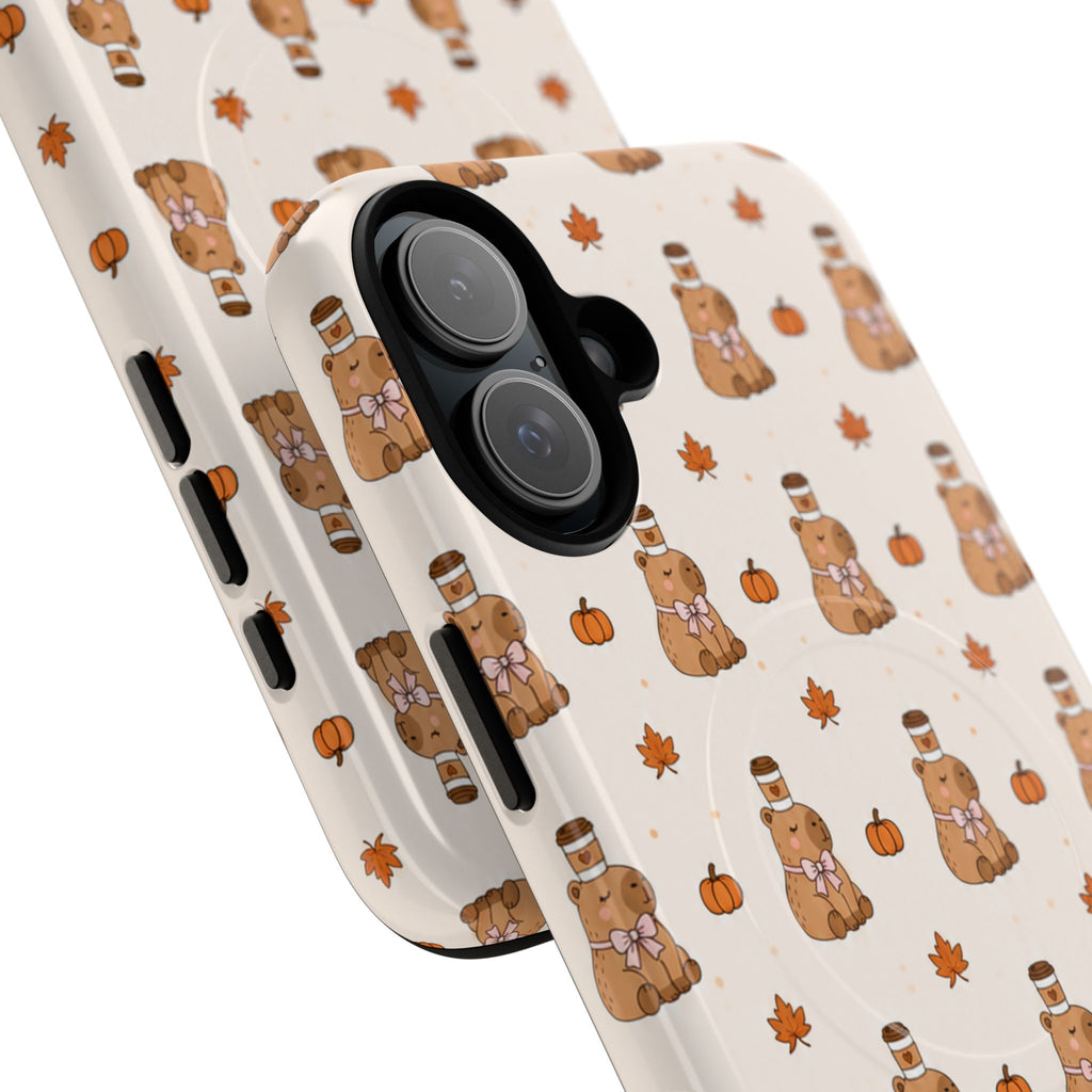 Pumpkin Patch Capy – Tough Magnetic Phone Case