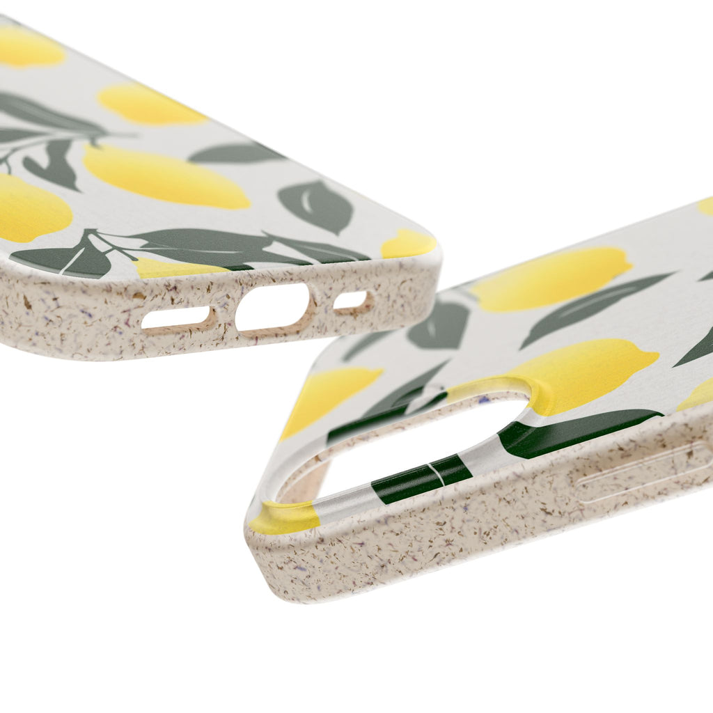 Lemon Escape - Eco-Friendly Biodegradable Phone Case