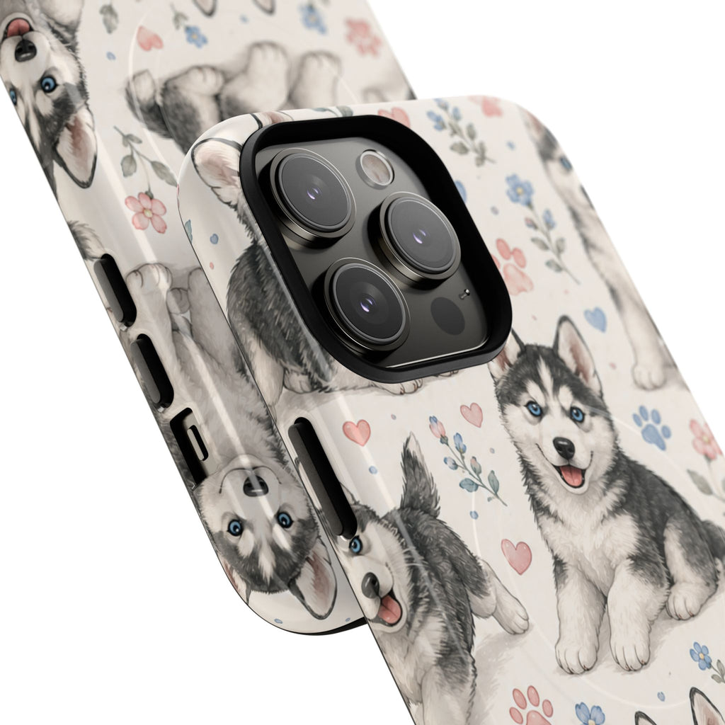 Talk Husky to Me- Tough Magnetic Phone Case