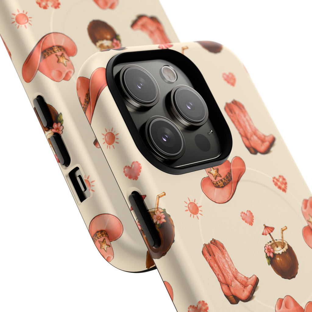 Boots in the Cabana- Tough Magnetic Phone Case