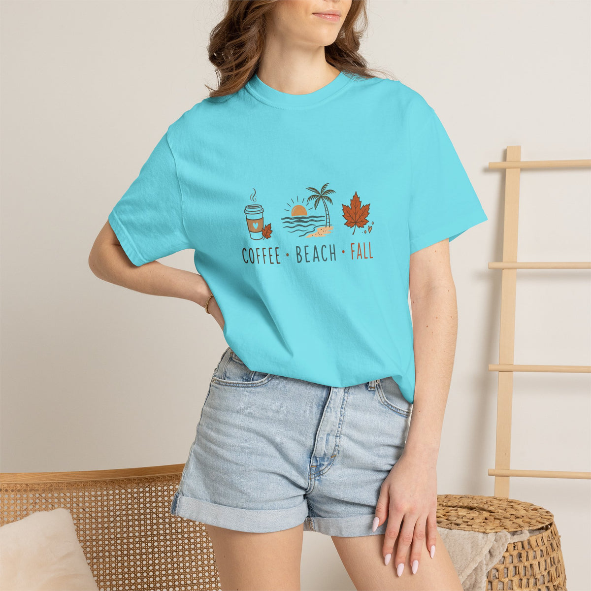 Coffee • Beach • Fall – Comfort Colors® Tee