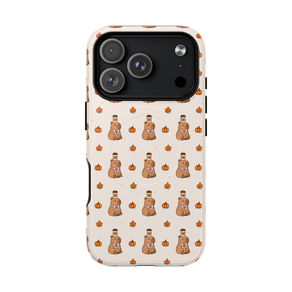 Pumpkin Patch Capy – Tough Magnetic Phone Case