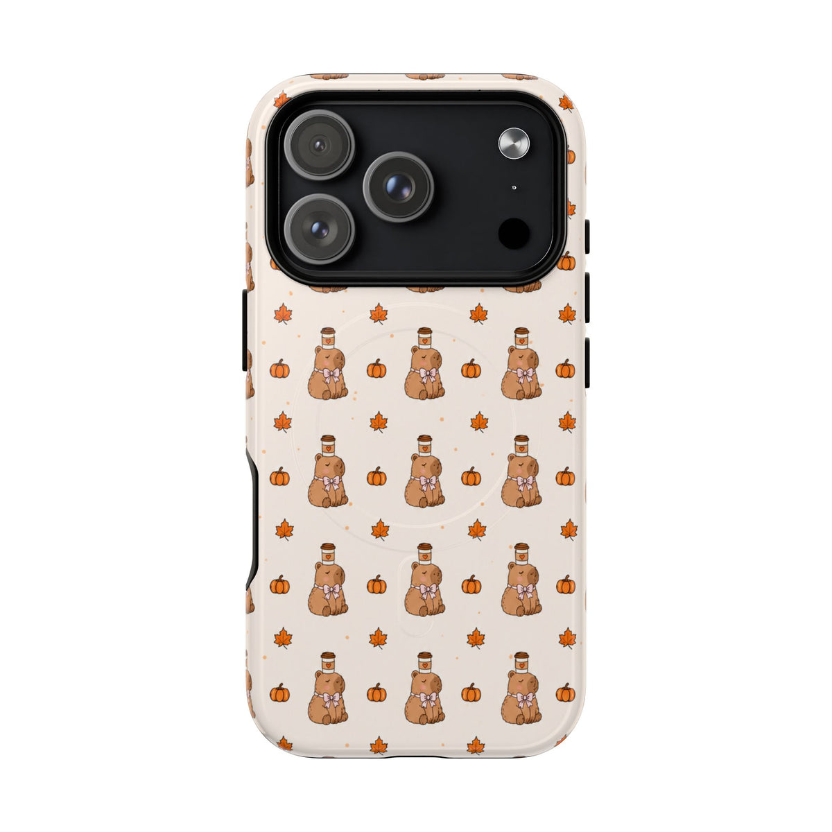 Pumpkin Patch Capy – Tough Magnetic Phone Case