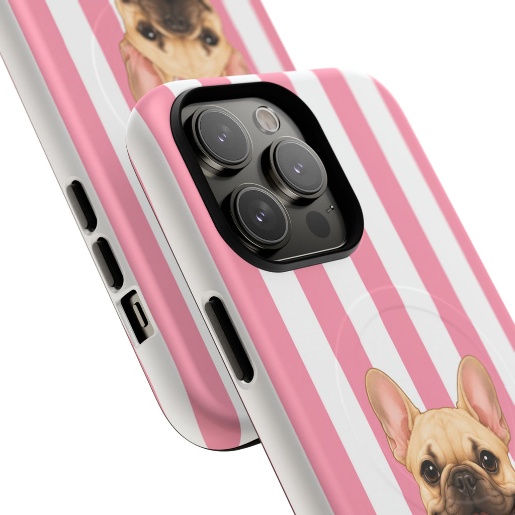 Ooh La La , Cabana Frenchie- Tough Magnetic Phone Case