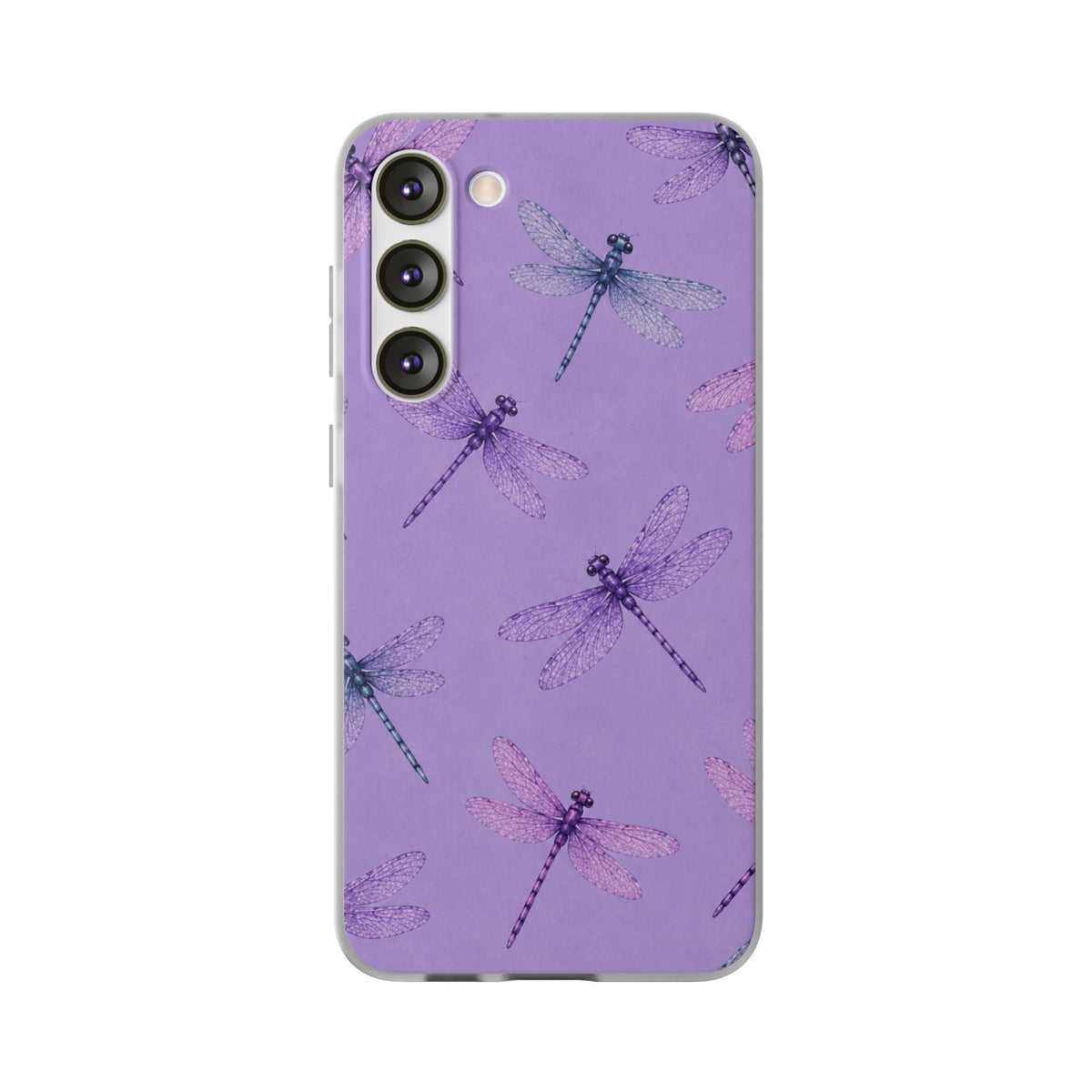 Lavender Dragonfly Dreams-Flexi iPhone & Samsung Phone Case