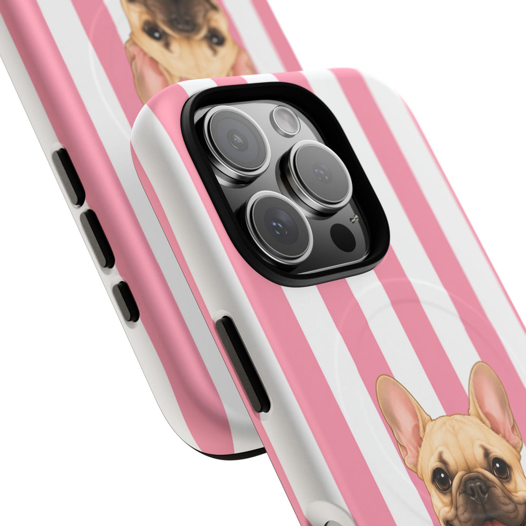 Ooh La La , Cabana Frenchie- Tough Magnetic Phone Case