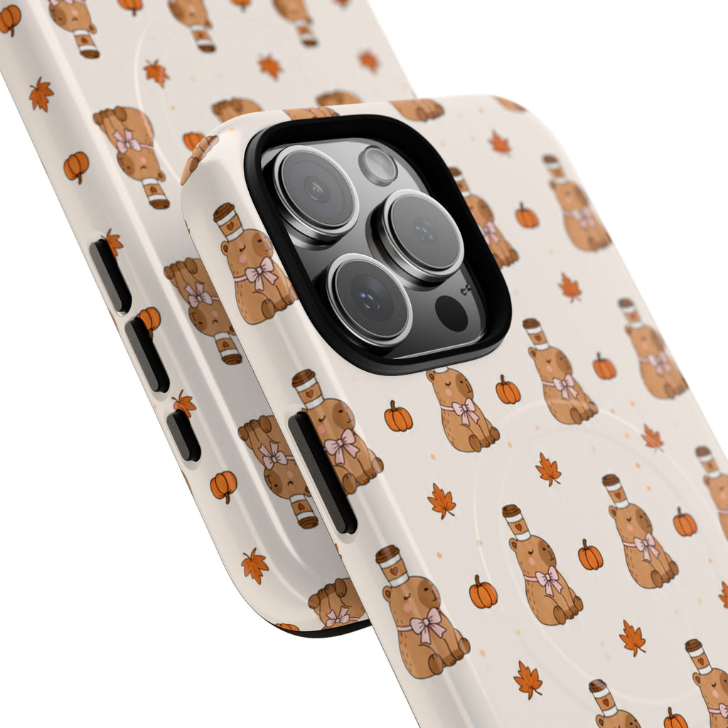 Pumpkin Patch Capy – Tough Magnetic Phone Case