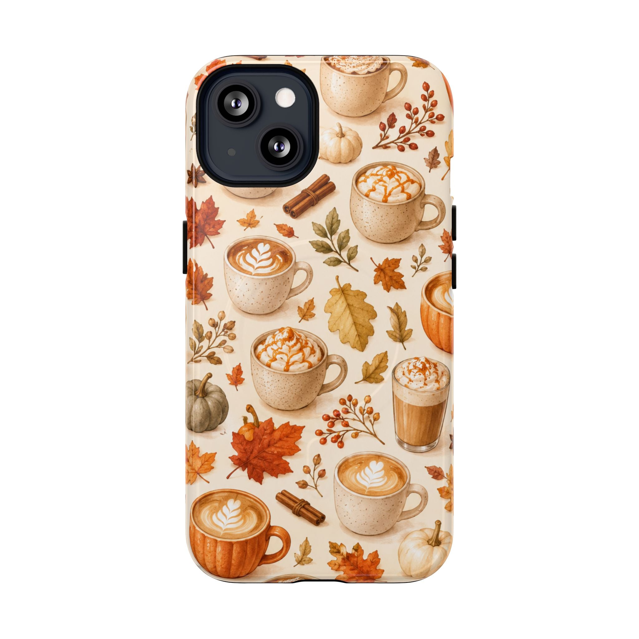 Fall in Love Latte-Tough Magnetic Phone Case