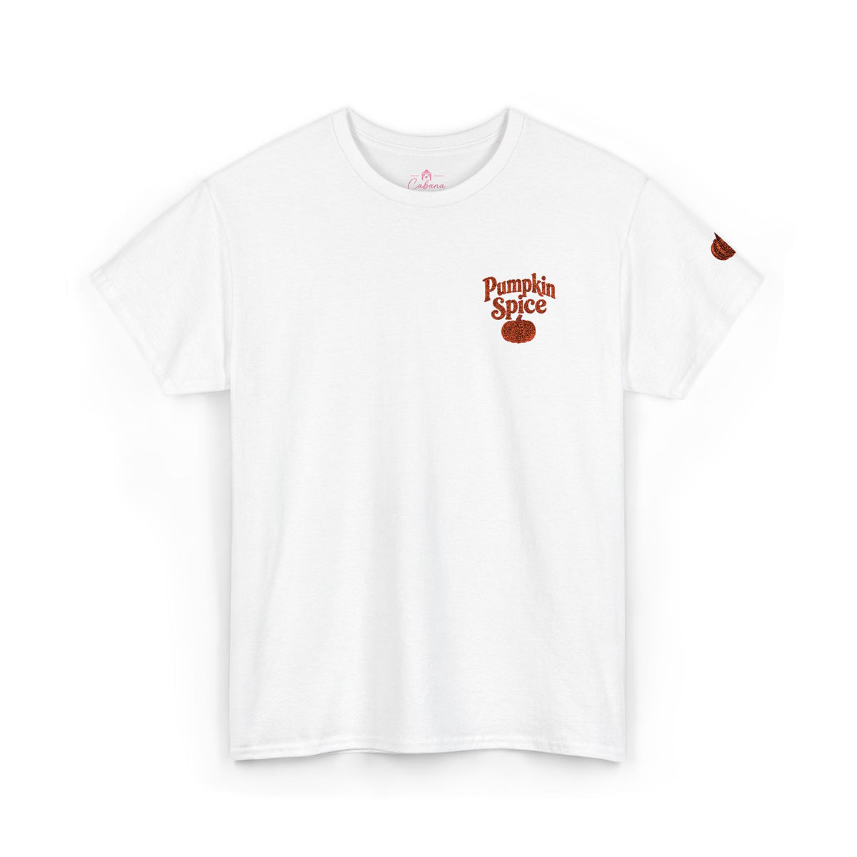 Pumpkin Spice Embroidered T-Shirt