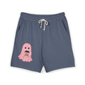 Cabana Boo Crew — Cute Graphic Long Lounge Shorts 👻🩷