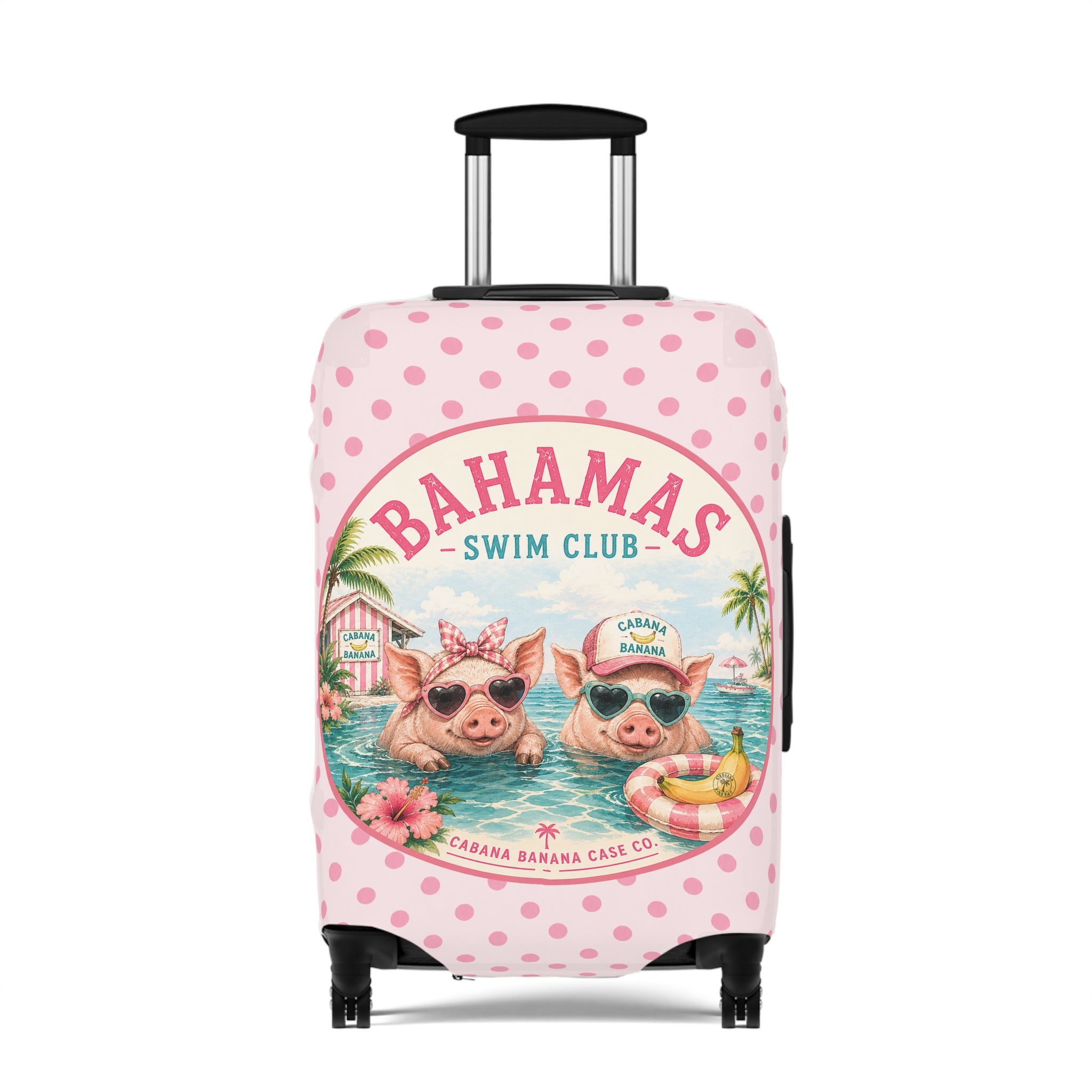 Bahamas Pig Swim Club- Luggage Protector