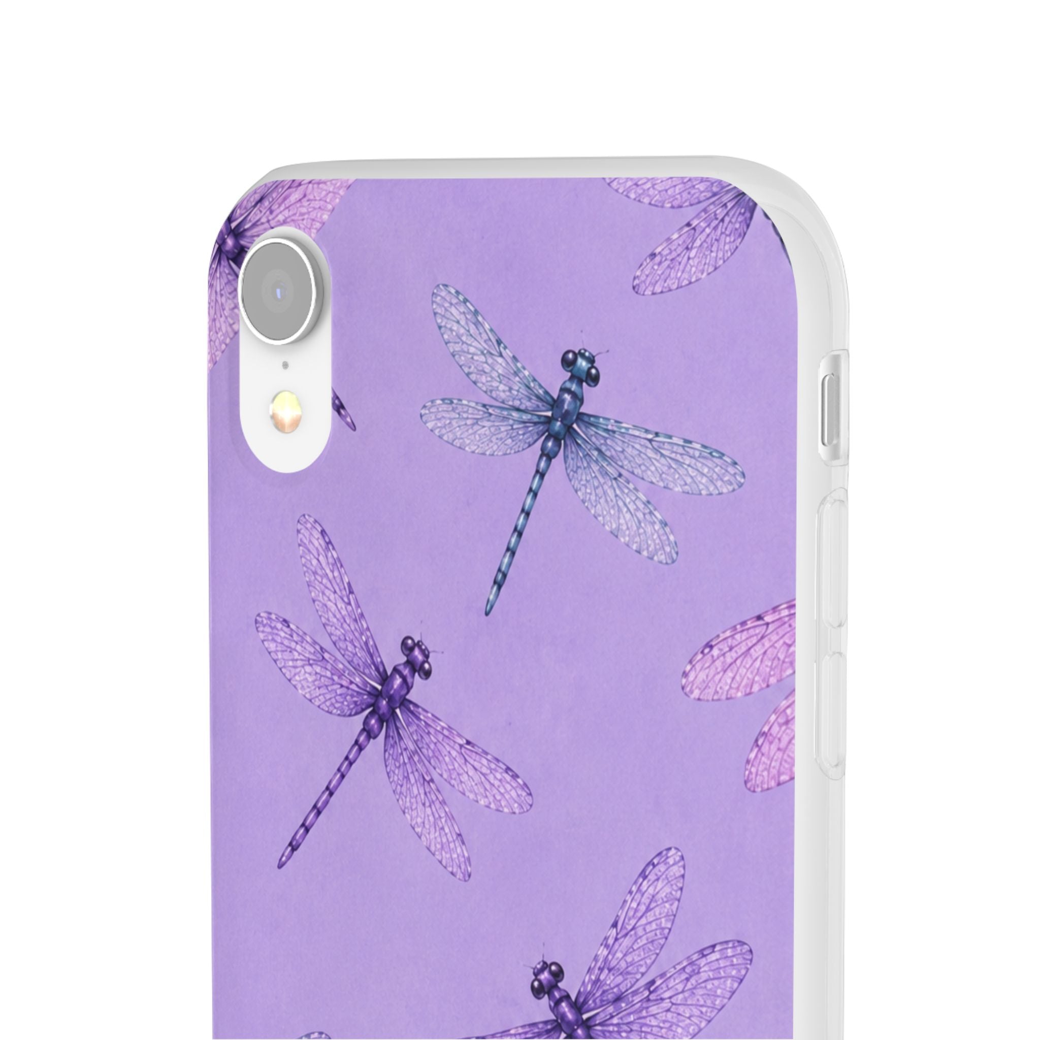 Lavender Dragonfly Dreams-Flexi iPhone & Samsung Phone Case