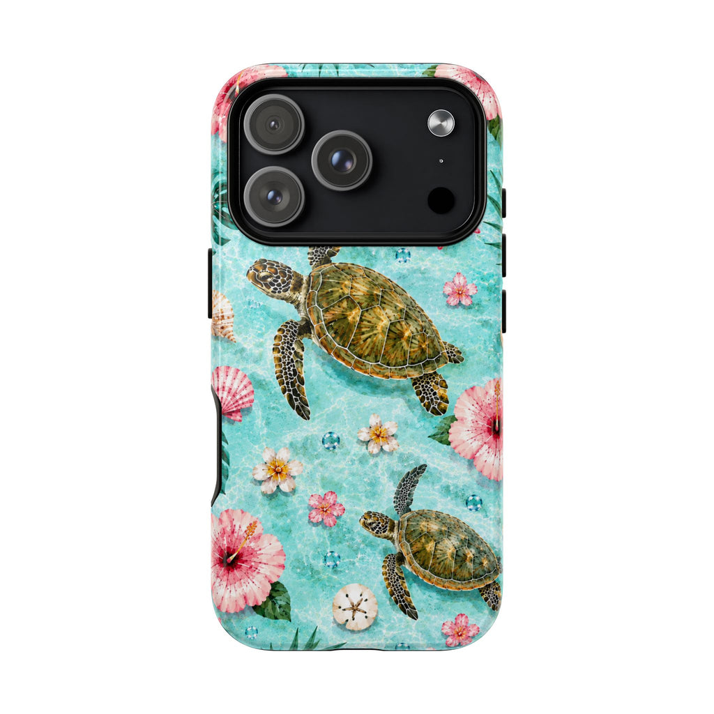 Cabana Turtle Club – Tough Magnetic Phone Case