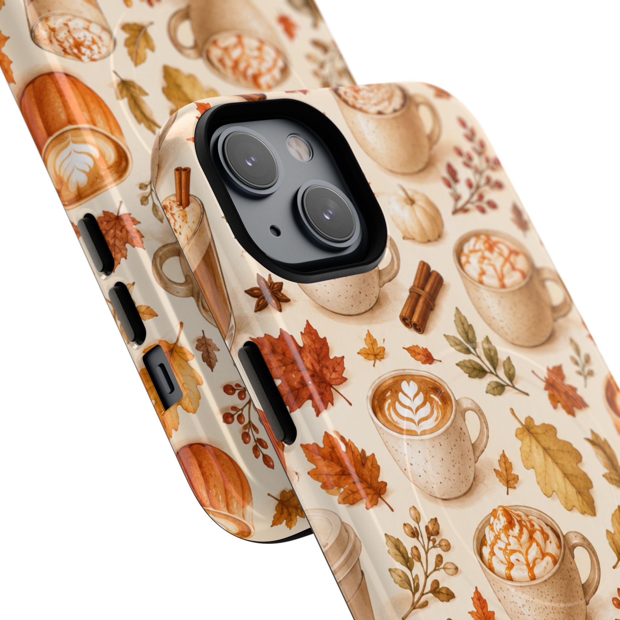 Fall in Love Latte-Tough Magnetic Phone Case