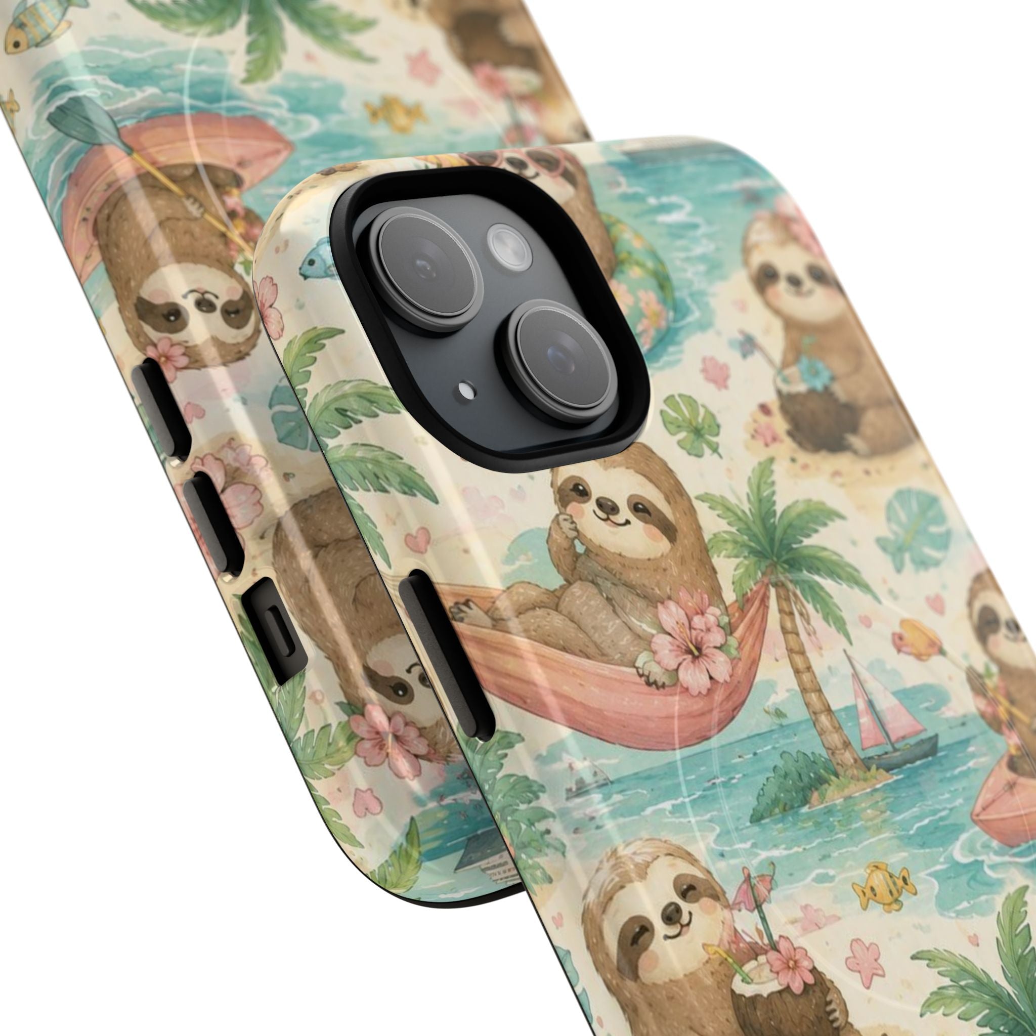 Hangin' In There, Babe- Tough Magnetic Phone Case