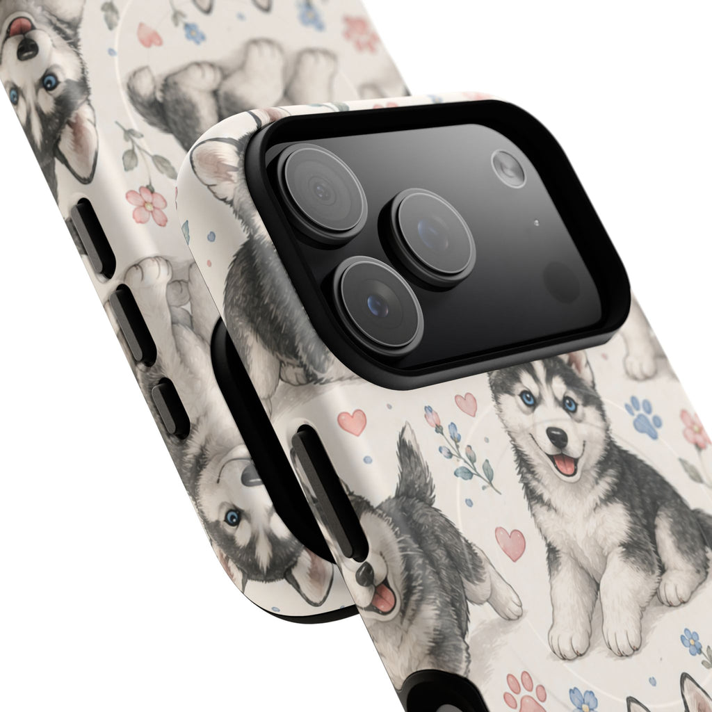 Talk Husky to Me- Tough Magnetic Phone Case