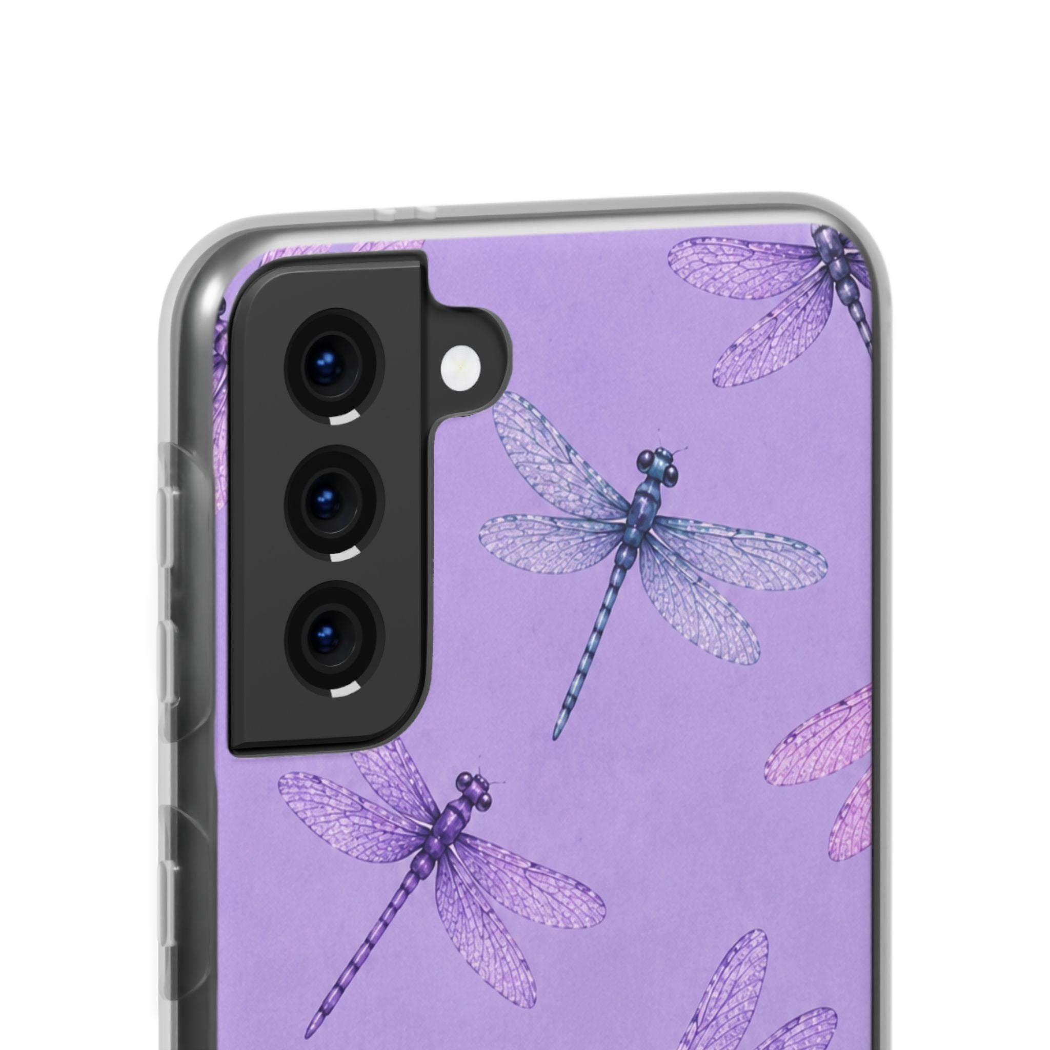 Lavender Dragonfly Dreams-Flexi iPhone & Samsung Phone Case