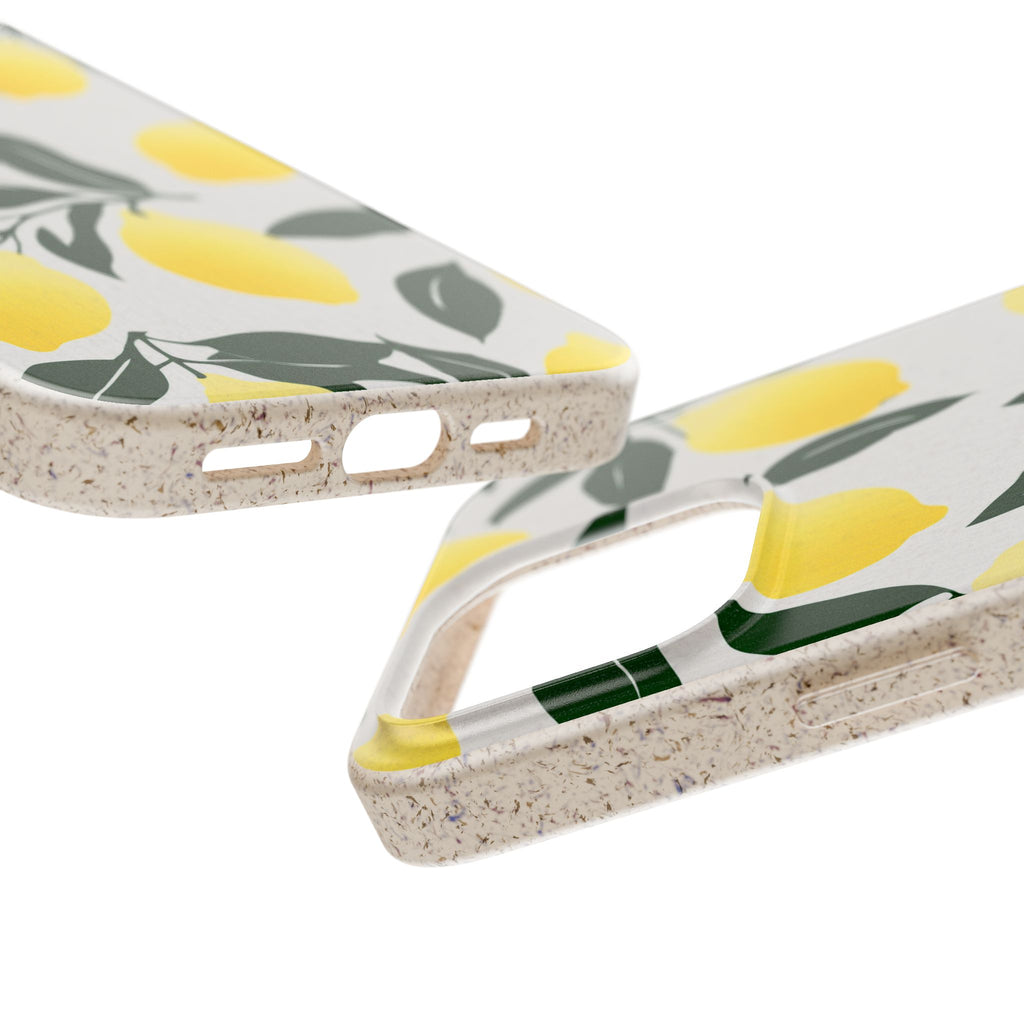 Lemon Escape - Eco-Friendly Biodegradable Phone Case