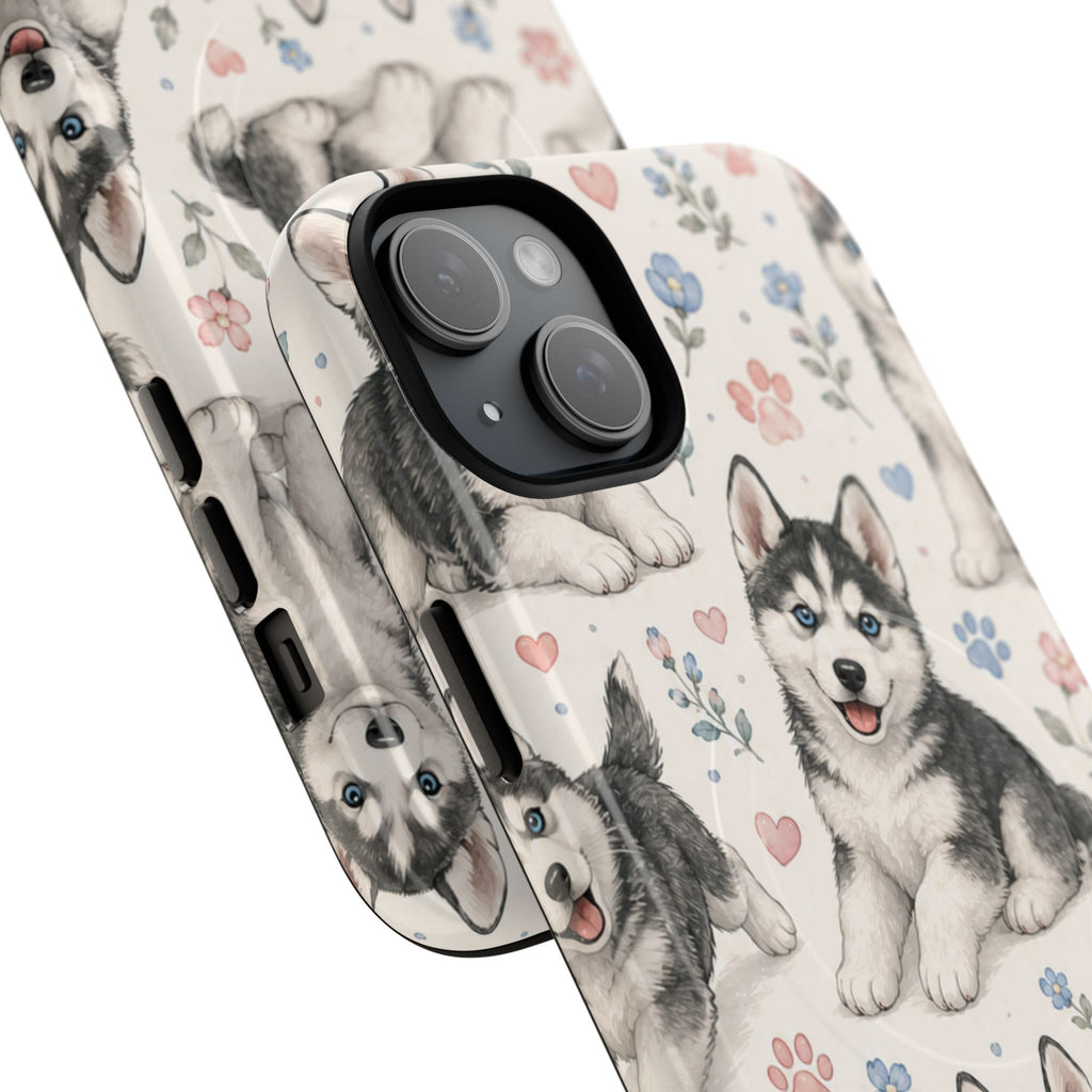 Talk Husky to Me- Tough Magnetic Phone Case