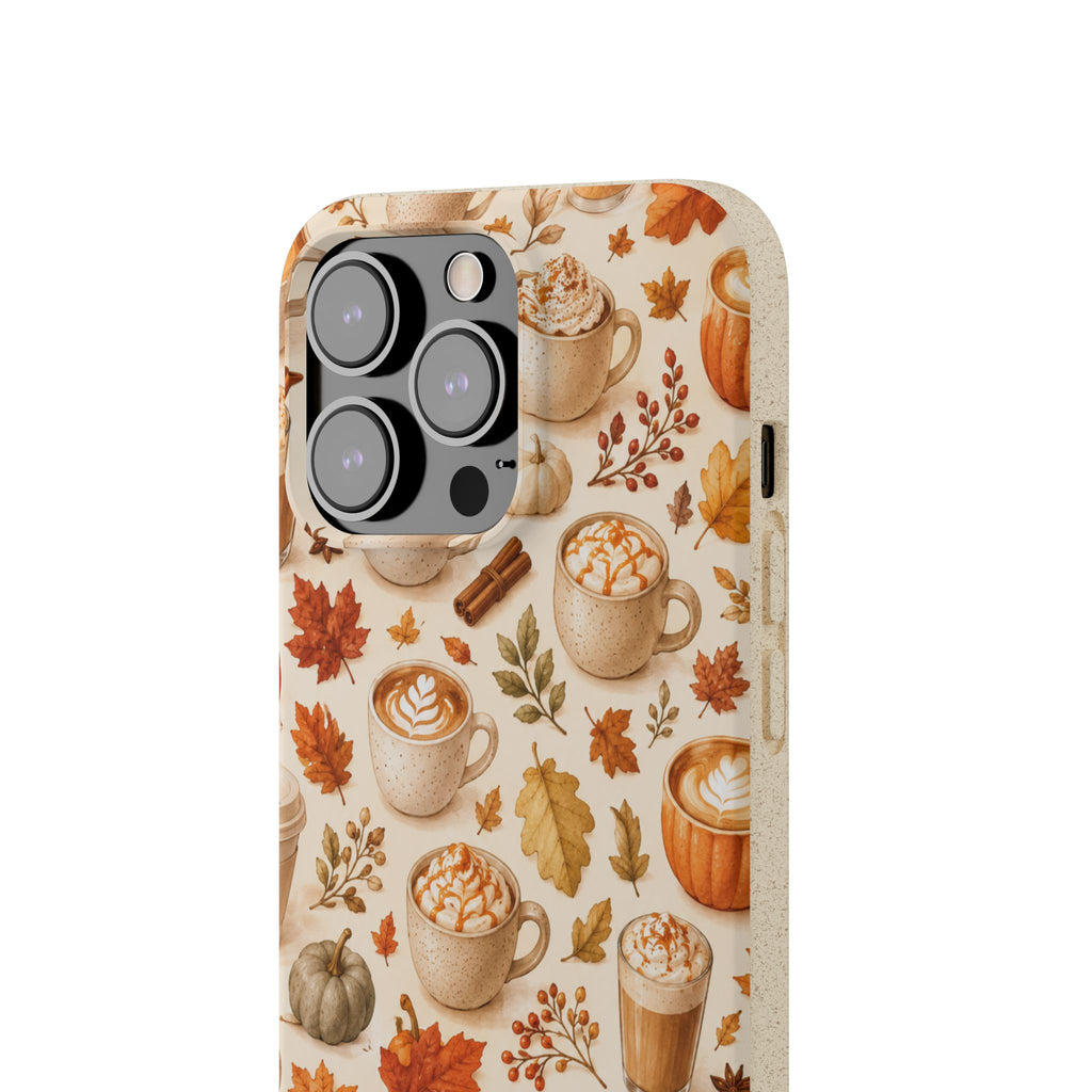 Fall in Love Latte- Eco-Friendly Biodegradable Phone Case